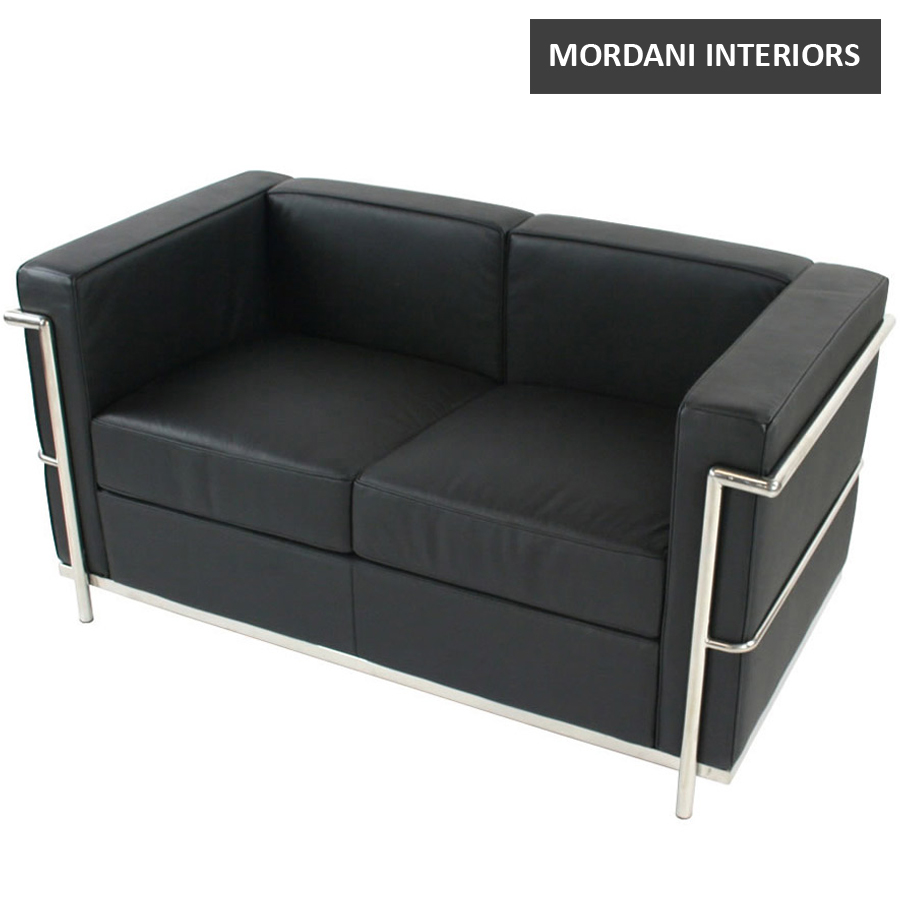 Le Corbusier Petit Confort Two Seater Sofa Replica